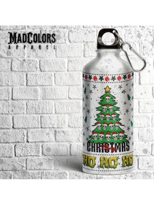 Метална бутилка за вода Madcolors - Scary Christmas